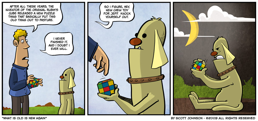 What's old is new again comic strip