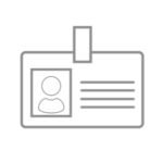 ID badge icon