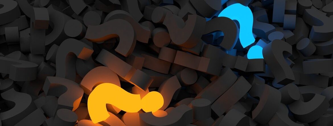 Pile of question marks